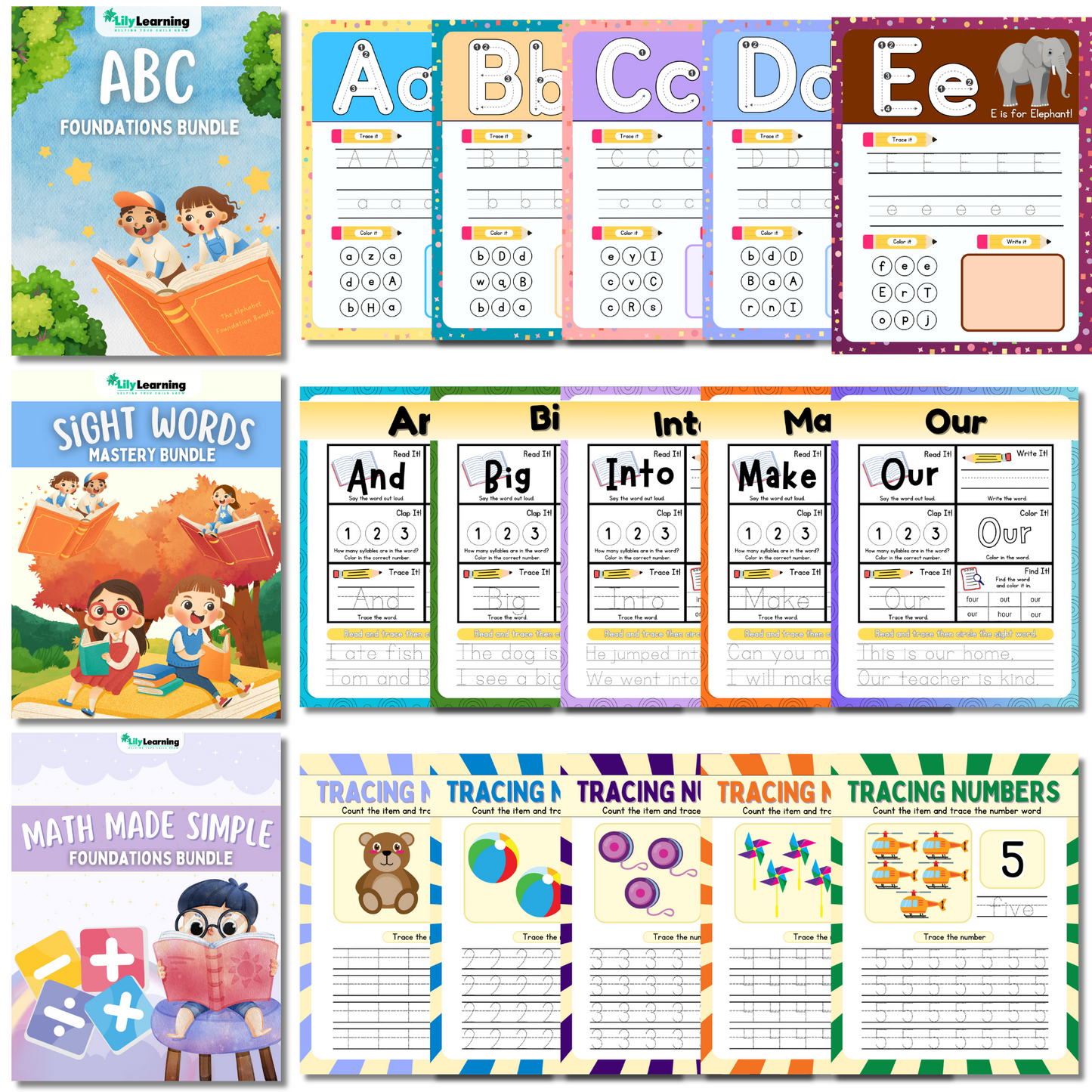 Lily Learning™ Complete Foundations Digital Bundle