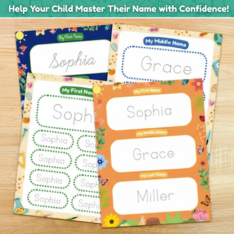Lily Learning™ Name Practice Pack