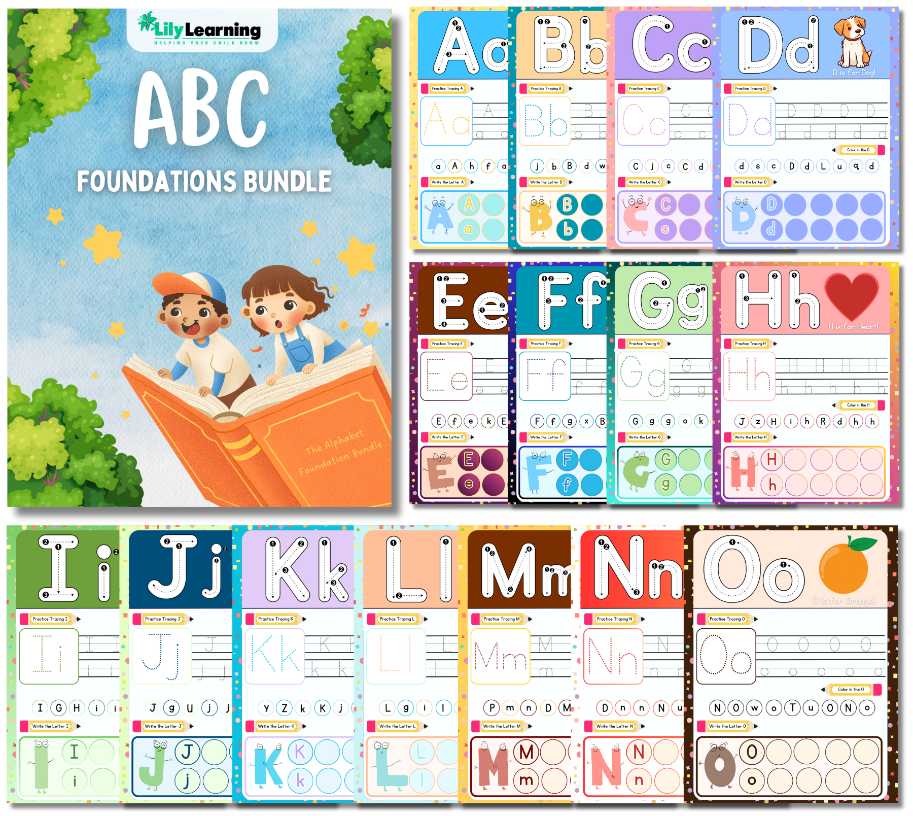 Lily Learning™ ABC Foundations Bundle