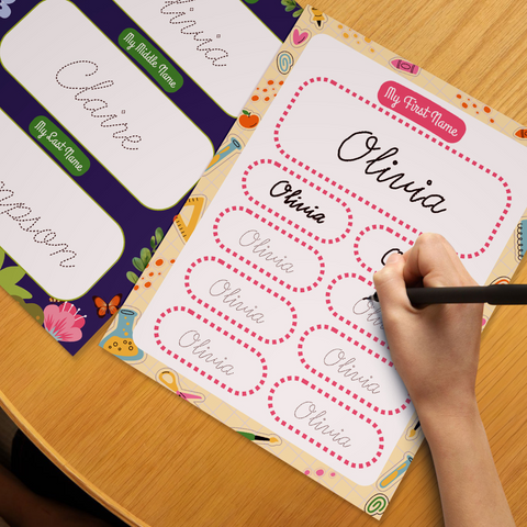 Lily Learning™ Name Practice Pack