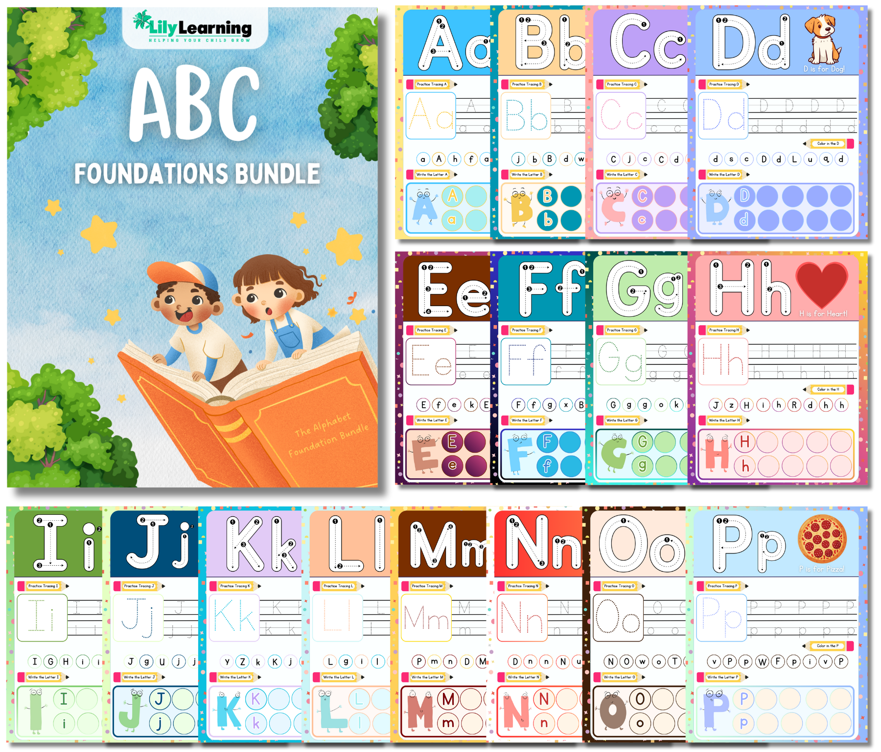 Lily Learning™ ABC Foundations Bundle