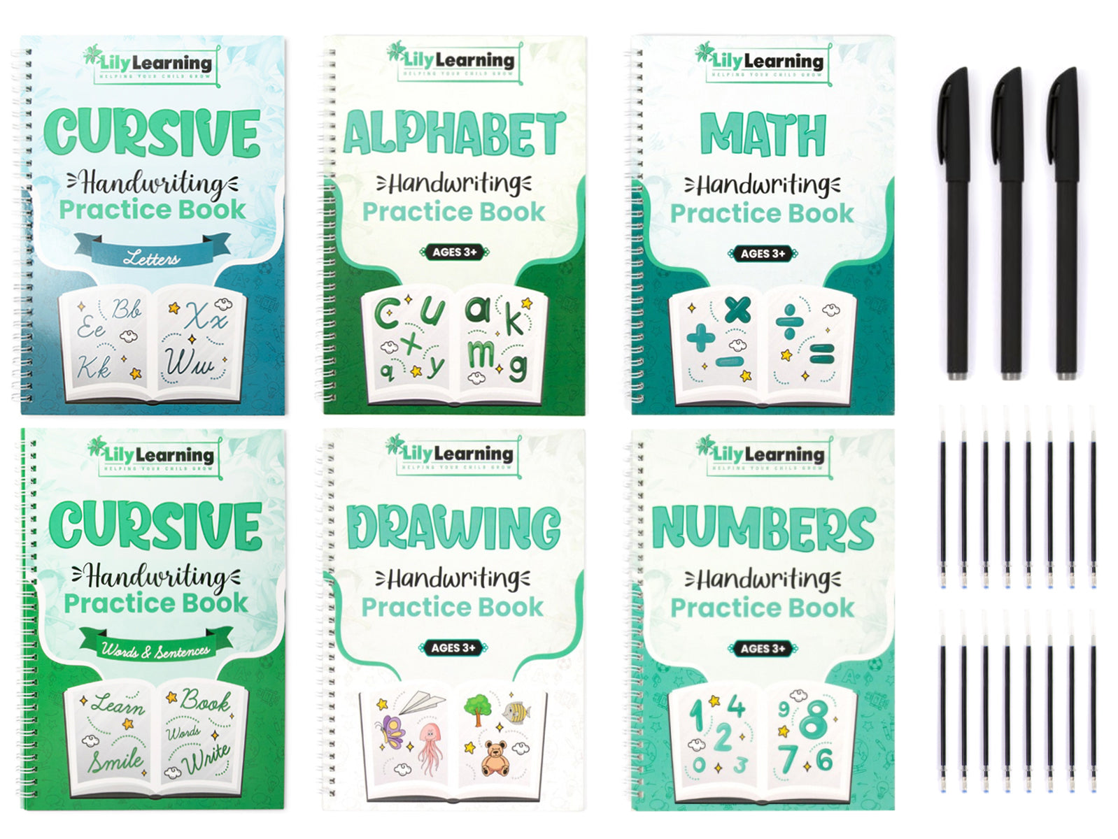 Lily Learning™ Cursive Handwriting Kit