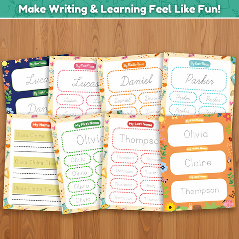 Lily Learning™ Name Practice Pack