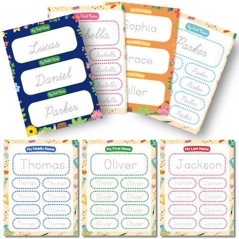 Lily Learning™ Name Practice Pack