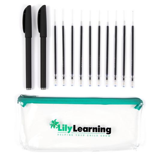  Lily Learning Handwriting Practice Kit - Reusable